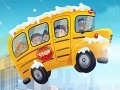 Spēle Winter School Bus Parking
