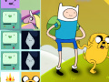 Spēle Adventure time connect finn and jake 