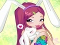 Spēle Winx Bunny Style: Round Puzzle