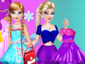 Spēle Elsa And Anna Fashion Rivals