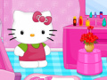 Spēle Hello kitty house cleaning and makeover 