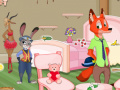 Spēle Zootopia House Cleaning