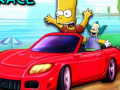 Spēle Simpsons Beach Race