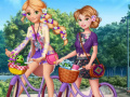 Spēle Princesses Bike Trip