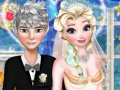 Spēle Jack and Elsa Perfect Wedding Pose