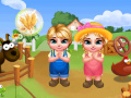 Spēle Royal Twins Cute Farm 