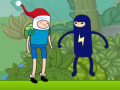 Spēle Adventure Time Christmas War 