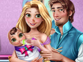 Spēle Rapunzel and Flynn Baby Care 