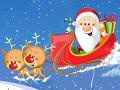 Spēle Santa And Rudolph Sleigh Ride 
