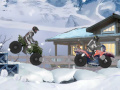 Spēle Snow racing ATV