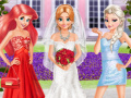Spēle Frozen And Ariel Wedding