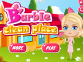 Spēle Barbie Clean Place