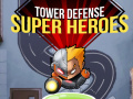 Spēle Tower defense : Super heroes   
