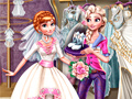 Spēle Elsa Preparing Anna's Wedding