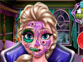 Spēle Elsa Scary Halloween Makeup