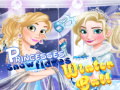 Spēle Princesess snowflakes Winter ball