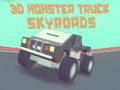 Spēle 3D Monster Truck Skyroads
