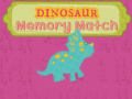 Spēle Dinosaur Memory Match