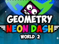 Spēle Geometry: Neon dash world 2
