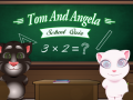 Spēle Tom And Angela School Quiz