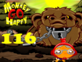 Spēle Monkey Go Happy Stage 116
