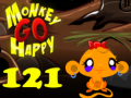 Spēle Monkey Go Happy Stage 121
