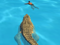 Spēle Crocodile Simulator Beach Hunt