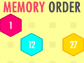 Spēle Memory Order