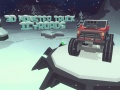 Spēle 3D Monster Truck: Icy Roads