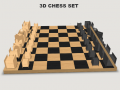 Spēle 3d Chess Set