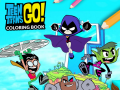 Spēle Teen Titans Go Coloring Book