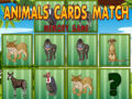 Spēle Animals Cards Match 