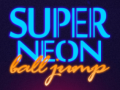 Spēle Super Neon Ball jump