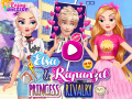 Spēle Elsa and Rapunzel Princess Rivalry