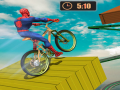 Spēle Superhero BMX Space Rider