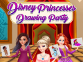 Spēle Disney Princesses Drawing Party