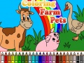 Spēle Coloring Farm Pets
