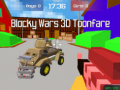 Spēle Blocky Wars 3d Toonfare