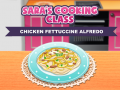 Spēle Sara's Cooking Class: Chicken Fettuccine Alfredo