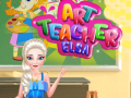 Spēle Art Teacher Elsa
