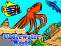Spēle Coloring Underwater World