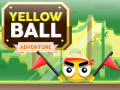 Spēle Yellow Ball Adventure