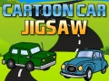 Spēle Cartoon Car Jigsaw