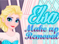Spēle Elsa Make Up Removal