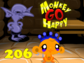Spēle Monkey Go Happy Stage 206