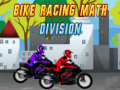 Spēle Bike Racing math Division