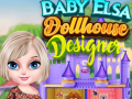 Spēle Baby Elsa Dollhouse Designer
