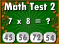 Spēle Math Test 2