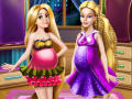Spēle Pregnant Princesses Wardrobe