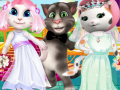 Spēle White Kittens Bride Contest